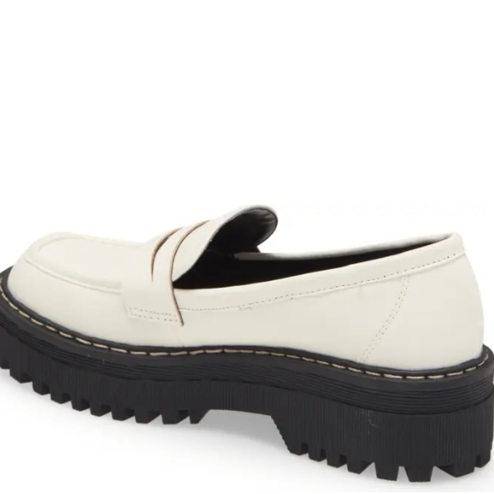 CHUNKY platform Shoe loafer Steve Madden Cool Planet 8.5M - Picture 3 of 15